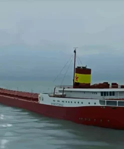 Big Edmund Fitzgerald Paint By Numbers