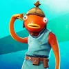Cool Fortnite Fishy Paint By Numbers