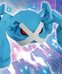 Cool Metagross Paint By Numbers