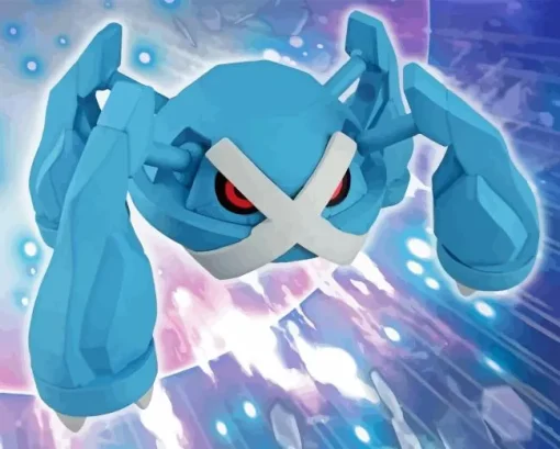 Cool Metagross Paint By Numbers