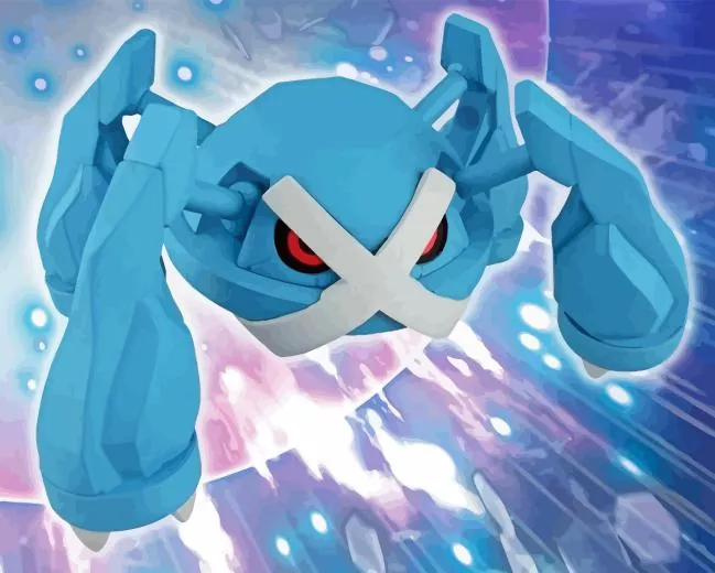 Cool Metagross Paint By Numbers