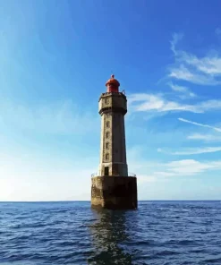 Phare De La Jument Paint By Numbers