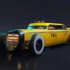 Taxi Luxury Hotrod Paint By Numbers