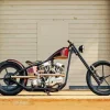 Chopper Motorcycle Paint By Numbers