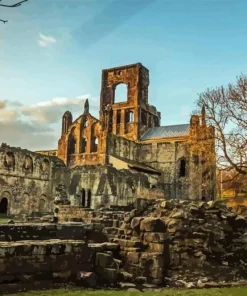 England Kirkstall Abbey Paint By Numbers