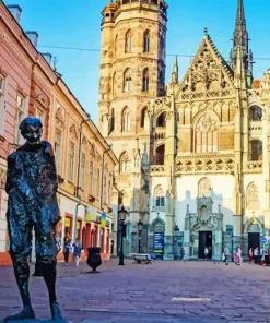Kosice Slovakia City Paint By Numbers