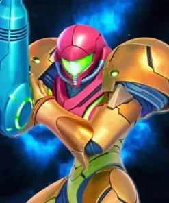 Metroid Paint By Numbers