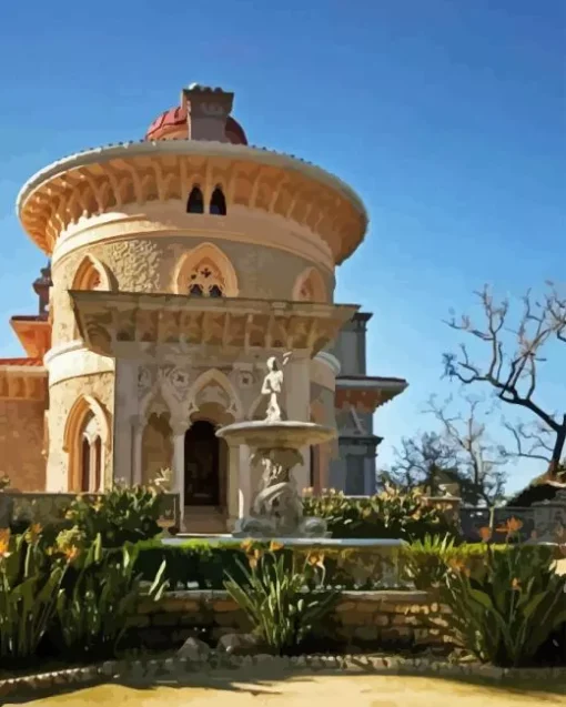 Monserrate Building Paint By Numbers