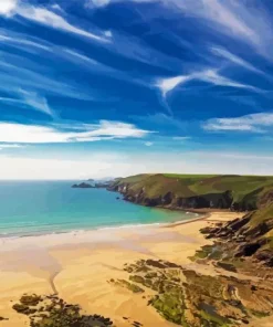 Newgale Beach Paint By Numbers