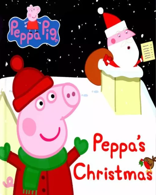 Peppa Pig Christmas Paint By Numbers
