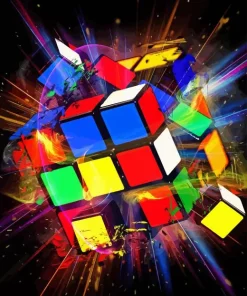 Rubiks Paint By Numbers
