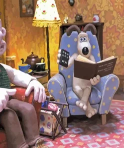 Wallace And Gromit Paint By Numbers