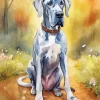 Aesthetic Great Dane Paint By Numbers