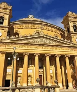 Old Mosta Dome Paint By Numbers