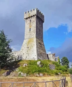 Amazing Radicofani Paint By Numbers