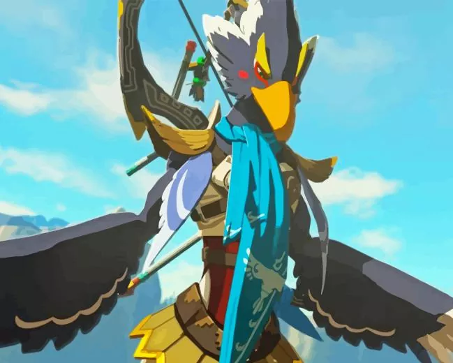 revali paint by number Revali Paint By Numbers
