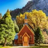 Yosemite Chapel Paint By Numbers