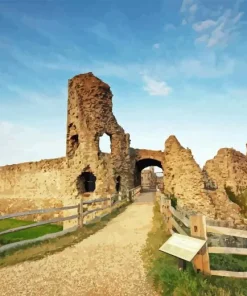 Pevensey Village Paint By Numbers