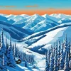 Ski Valley Taos Paint By Numbers