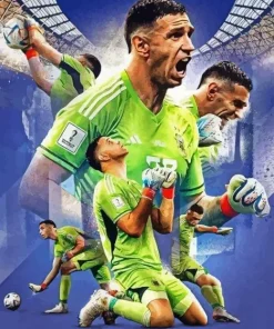 Goalkeeper Emiliano Paint By Numbers