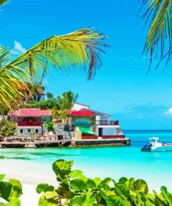 St.Barth Landscape Paint By Numbers