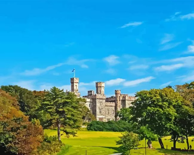 Stornoway paint by number Stornoway Town Paint By Numbers