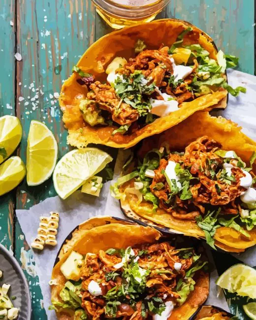 Tinga paint by number Tasty Tinga Paint By Numbers