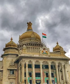 Vidhana Soudha Paint By Numbers