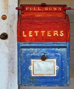 Vintage Mailbox Paint By Numbers