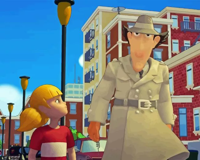 inspector gadget paint by numbers Aesthetic Inspector Gadget Paint By Numbers