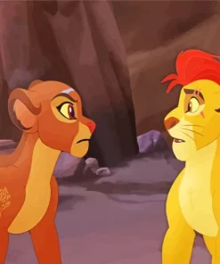 Kion Lion Guard Paint By Numbers