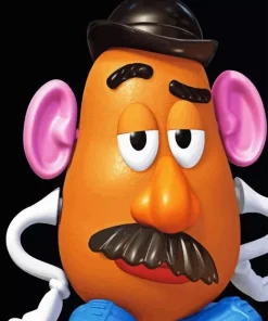 Mr Potato From Toy Paint By Numbers