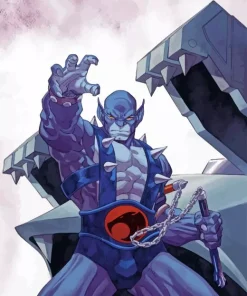 Panthro Warrior Paint By Numbers