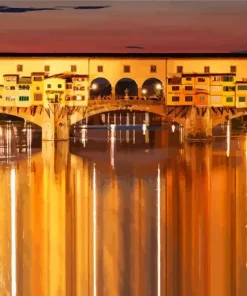Ponte Vecchio Bridge Paint By Numbers