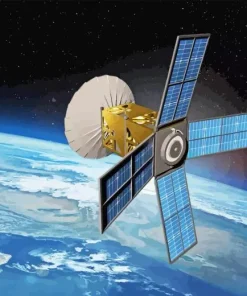 Big Satellite Paint By Numbers