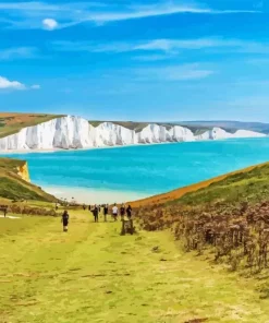 Seven Sisters Sussex Paint By Numbers