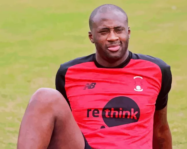 yaya toure paint by number Yaya Toure Paint By Numbers