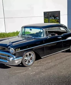 Black Chevy Paint By Numbers
