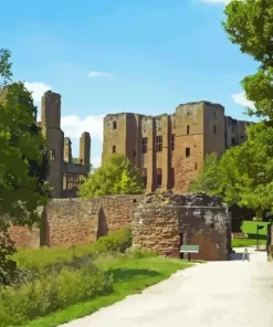 Epic Kenilworth Castle Paint By Numbers