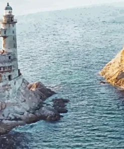 Abandoned Lighthouse Paint By Numbers