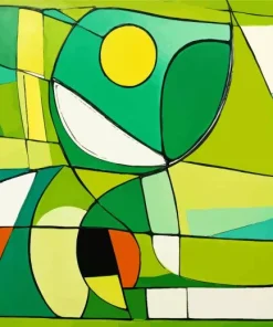 Abstract Mosaic Paint By Numbers