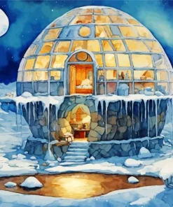 Igloo Paint By Numbers