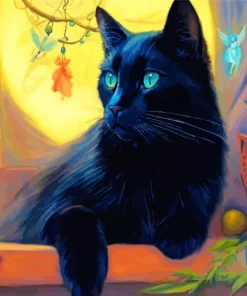 Aesthetic Cat Paint By Numbers