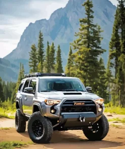 Aesthetic Grey Truck Paint By Numbers