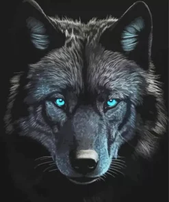 Wolf Head Paint By Numbers