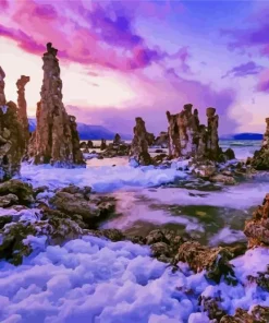 Amazing Mono Lake Paint By Numbers