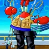 Mr Krabs Animations Paint By Numbers