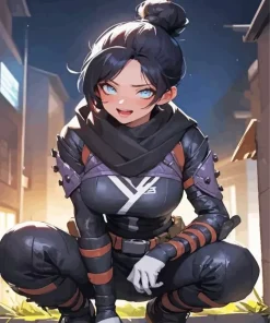 Wraith Apex Legends Paint By Numbers