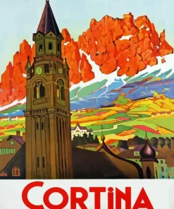 Cortina Poster Paint By Numbers