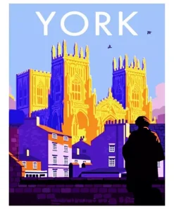 England York Poster Paint By Numbers